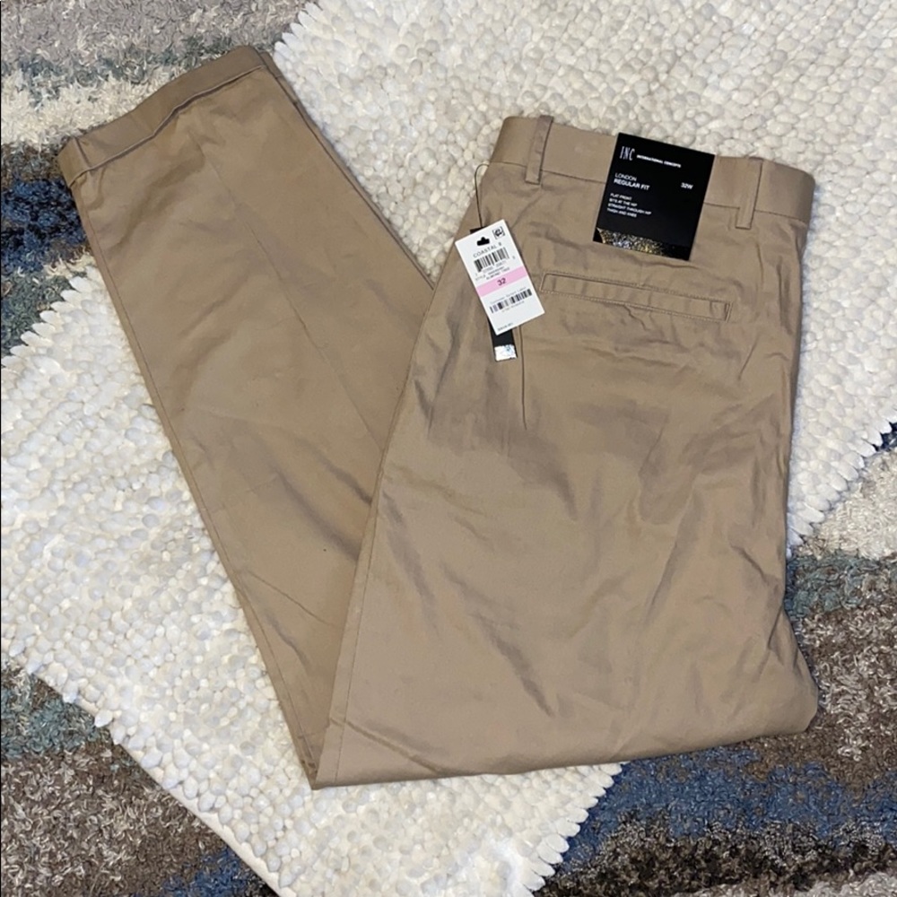 NWT INC London Chino Pant 32W - Picture 2 of 10